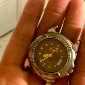 Nike vintage rare watch head gold